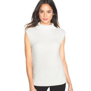 White House Black Market Mock Neck Sweater L